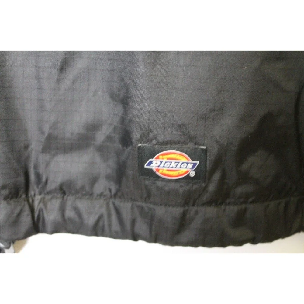 Dickies Storm Jacket Black Full Zip Insulated Outdoor Windbreaker Men's 2XL/XXG - Picture 5 of 11